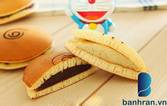 Hướng dẫn làm bánh rán Doraemon: \