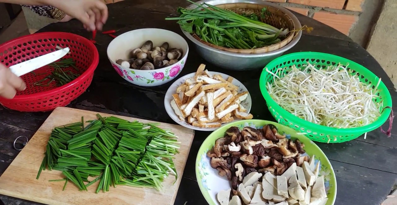 Sơ chế nguyên liệu