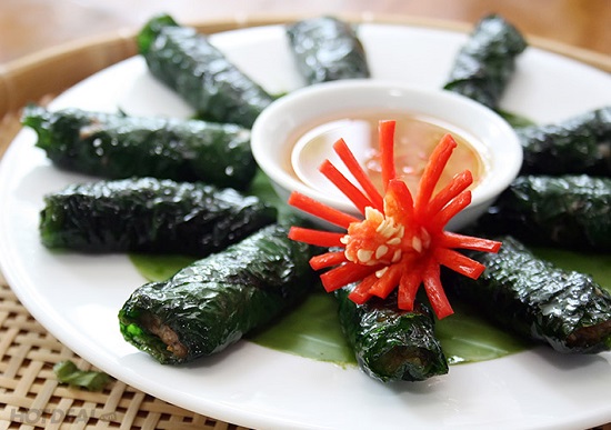 bò cuốn lá lốt